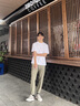 卡賓男鞋夏季薄款帆布鞋男百搭時尚低幫休閑鞋軟底輕便鞋子男輕奢潮鞋 卡其色 41 【標(biāo)準(zhǔn)皮鞋尺碼】 曬單實(shí)拍圖