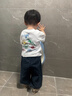 奔麥兒童馬桶坐便器女寶寶小馬桶男孩小便器嬰兒小孩尿便器站立式 【藍+掛鉤】 坐便器/小便斗二合一 曬單實拍圖