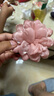 AJIDOU阿吉豆抓夾柔美時(shí)尚花卉抓夾仿真花卉發(fā)夾女款大號(hào)花朵造型發(fā)飾 曬單實(shí)拍圖