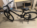 喜德盛（xds）山地車黑客380避震前叉21速變速鋁合金車架 黑/灰色17 曬單實(shí)拍圖