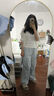 IEF/愛依服褲子2025夏季新款美式甜酷休閑運(yùn)動(dòng)風(fēng)通勤百搭哈倫褲 滿幅藍(lán) S 曬單實(shí)拍圖
