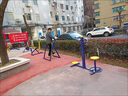 室外健身器材戶外小區(qū)公園社區(qū)廣場運動非標定制體育器材 單人漫步機 曬單實拍圖