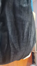 歌莉婭女褲新款高級(jí)感龜紋香云紗直筒褲氣質(zhì)高腰長(zhǎng)褲子1C3L1D060 00B黑色 28 曬單實(shí)拍圖