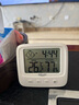 德力西電氣（DELIXI ELECTRIC）家用室內(nèi)溫度計帶笑臉嬰兒房鬧鐘計時電子數(shù)顯溫濕度計溫度表 曬單實拍圖