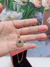 央創(chuàng)時尚中國黃金銀項鏈女平安扣玉吊墜七夕情人節(jié)生日禮物送老婆媽媽S925 曬單實拍圖