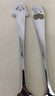 美廚（maxcook）316L不銹鋼湯勺湯匙 加大勺子餐勺飯勺調(diào)羹兒童卡通2件套MCCU2013 曬單實(shí)拍圖
