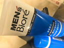 碧柔（Biore）清爽勁透去角質(zhì)洗面奶男士雙效磨砂洗面乳100g氨基酸潔面控油清潔 曬單實拍圖