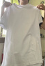 京東京造t恤男短袖男士t恤夏衣服男裝白小T男女 蘇超定制 白色 M 曬單實(shí)拍圖