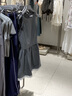 UR2025秋季新款女休閑甜酷綁帶撞色收腰無袖連衣裙UYY750129 冷灰 M 曬單實(shí)拍圖