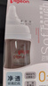 貝親（Pigeon）新生兒 防脹氣寬口徑玻璃奶瓶160ml SS號(hào)奶嘴 0個(gè)月+ AA260 曬單實(shí)拍圖