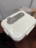 RICH YOUR HOME德國品質(zhì)飯盒316食品級不銹鋼上班族帶飯專用食堂打飯打包飯盒 【奶咖色】大容量2800ML-五格(餐 曬單實拍圖
