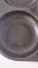 【大牌同款】章丘四孔鑄鐵煎蛋鍋無(wú)涂層不粘多功能早餐煎蛋鍋 黑色17cm 不粘鍋煎鍋 曬單實(shí)拍圖