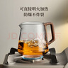 不拙公道杯玻璃茶海分茶器加厚茶道茶具配件 大號(hào)D把沐緣公道杯630ml 曬單實(shí)拍圖