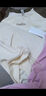 森馬（Semir）短袖t恤女寬松涼感上衣夏裝可愛(ài)刺繡印花圓領(lǐng)百搭正肩修身套頭衫 N款-白咖色調(diào)00315 M /160/84A 曬單實(shí)拍圖