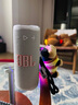 JBL GRIP霓虹罐【重磅新品】藍牙音響戶外便攜低音炮 家用桌面音箱 丁禹兮同款 IP68級防水七夕禮物白 曬單實拍圖