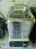 蘇泊爾（SUPOR）猛火可拆洗電蒸鍋 0涂層304不銹鋼材質(zhì)蒸籠18L大容量燉蒸煮一體多功能電蒸鍋上蒸下燉隔水燉底鍋 18L 精鋼可拆0涂層蒸燉鍋 曬單實(shí)拍圖