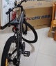喜德盛（xds）山地自行車(chē)黑客380避震前叉21速禧瑪諾變速X6鋁合金車(chē)架通勤代步 黑/灰色 15.5寸（建議身高150-165cm） 曬單實(shí)拍圖
