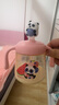 貝親兒童牛奶杯1-3歲寶寶喝水喝奶PPSU直飲奶瓶雙吸管水杯 粉色330mL 曬單實拍圖