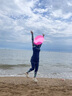 佑游泳衣女分體顯瘦泡溫泉速干游泳館兩種穿法游泳五件套12015藏藍(lán)XL 曬單實拍圖
