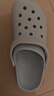 名創(chuàng)優(yōu)品（MINISO）洞洞鞋男女夏季外穿沙灘涼鞋防滑厚底踩屎感包頭涼拖鞋 藍 40-41 曬單實拍圖