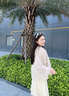 ELLE【禮盒裝】100%莫代爾絲巾女士春夏四季披肩圍巾送媽媽送女友禮物 曬單實(shí)拍圖