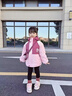 G.DUCKKIDS小黃鴨童裝女童沖鋒衣三合一秋冬季兒童外套秋裝小童女孩夾棉風(fēng)衣 粉色兩件套 110尺碼4~5歲【100-110cm】cm 曬單實(shí)拍圖