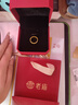 老廟黃金戒指足金古法花絲女戒送女友老婆生日節(jié)日禮物 多退少補 約3.7g/14號(適用13-15#) 曬單實拍圖