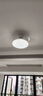 美的（Midea）風(fēng)扇燈餐廳吊扇燈led臥室燈隱形扇葉遙控三防燈具熟睡風(fēng)包安裝 曬單實(shí)拍圖