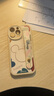 富界【迪士尼授權】蘋(píng)果系列手機殼iPhone15Promax卡通14plus防摔17Air腕帶16支架12小羊皮13 小胖妞白色腕帶款【X1799迪士尼】 iPhone 15 Pro Max 曬單實(shí)拍圖