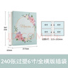NCL仲林插頁(yè)插袋式家庭相冊過(guò)塑6寸240張影集本/小相冊薄/寶寶成長(cháng)紀念冊照片書(shū)  綠色小花 NB-GS6-FL 曬單實(shí)拍圖