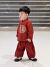 G.DUCKKIDS小黃鴨一周歲衣服男寶寶抓周禮服中國風(fēng)漢服百天滿月嬰兒套裝春秋 蛇年+香囊 90 建議1~2歲【 80-90cm】cm 曬單實(shí)拍圖