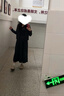 莜仙格2025年新款三件套春秋穿搭裙女感韓系氣質(zhì)時(shí)氣針織開衫吊帶半身裙 半身裙單件-深灰 L 身高 160-170 體重 110-130斤 曬單實(shí)拍圖