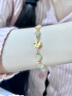 珍·尚銀中國黃金授權(quán)四葉草黃金手鏈女足金手繩七夕情人節(jié)禮物送女友老婆 足金四葉草+贈S925銀手鏈+情人節(jié)禮盒 曬單實拍圖