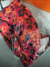 德絨帶兜護頸圍巾時(shí)尚圍脖保暖防寒百搭脖套防風(fēng)圍脖 PNB—5桔紅小花暖寶寶一個(gè)_圍巾款 曬單實(shí)拍圖