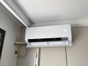 海爾（Haier）新品【小紅花】新一級能效 家用變頻冷暖空調掛機 獨立除濕 臥室省電靜音防直吹空調 國家補貼20% 1.5匹 一級能效 新品凈省電 35E1-1 曬單實(shí)拍圖