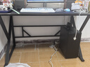 全品屋實木電腦桌臺式電競桌家用雙人游戲桌子辦公書桌工作臺學(xué)習(xí)寫字桌 曬單實拍圖