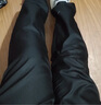 杰克·瓊斯（JACK&JONES）25年男裝秋冬褲子男直筒零壓褲加絨長(zhǎng)褲商務(wù)休閑褲免燙易打理男褲 黑色037 四季款 32 175 曬單實(shí)拍圖
