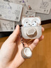 優(yōu)思頓airpods4保護套透明蘋果air4耳機套機四代降噪版二代創(chuàng)意高級感ipod不掉蓋三代ins風適用 【椰子】半透軟殼+戴套可充電 蘋果Airpods 第4代 曬單實拍圖
