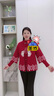 啄木鳥(niǎo)2025新中式媽媽秋裝針織兩件套中老年女秋冬國風(fēng)毛衣本命過(guò)年外套 紅色 XL (建議115-125斤) 曬單實(shí)拍圖