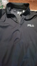 FILA 斐樂(lè)官方男裝針織短袖POLO衫2025夏季新款簡(jiǎn)約休閑基礎(chǔ)上衣 正黑色-BK L 175/96A/L 曬單實(shí)拍圖