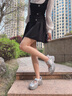 妙麗（Millies）品牌松糕厚底運(yùn)動(dòng)鞋2025新款小眾魔術(shù)貼休閑瑪麗珍鞋簡(jiǎn)約百搭女鞋 銀色 39 曬單實(shí)拍圖