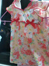 優(yōu)奇女童連衣裙夏季嬰兒衣服公主裙小女孩抓周歲女寶寶禮服夏季中國風 曬單實拍圖