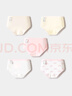 巴拉巴拉兒童內(nèi)褲棉三角短褲女童彈力親膚中幼童不夾PP五條裝209925170029 曬單實(shí)拍圖