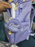 Gmt for kids書包小學(xué)生兒童大容量禮物超輕護(hù)脊1-4年級Light pro腰帶女奶霜紫 曬單實拍圖