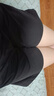 真維斯（JEANSWEST）短褲女夏季新款純棉超顯瘦運(yùn)動(dòng)短褲女慵懶風(fēng)A字休閑純色五分褲 曬單實(shí)拍圖
