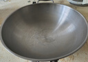 三四鋼炒鍋316L不銹鋼炒菜鍋燃?xì)庠顚?zhuān)用無(wú)涂層不銹鋼鍋圓底32cm 34785 曬單實(shí)拍圖