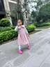 巴拉皮皮女童套裝秋裝2025新款小香風(fēng)兒童時(shí)髦炸街連衣裙洋氣女寶寶兩件套 粉色（外套+連衣裙） 130 碼 身高120-130(建議5-7周歲) 曬單實(shí)拍圖