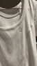 Calvin Klein Jeans夏季女士簡約ck字母壓印袖口辣妹短款重磅短袖T恤J221677 BEH-太空黑 M 曬單實拍圖