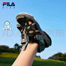 FILA斐樂兒童童鞋涼鞋2025年夏季新款男女小童兒童涼鞋 黑/中灰-BM 28 曬單實(shí)拍圖