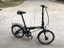 大行（DAHON）折疊自行車20英寸鋁合金輕便6速通勤單車冠特 KBA061黑色 曬單實(shí)拍圖